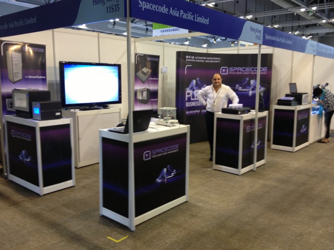 Spacecode's presence at the Hong Kong Gem Fair 2013