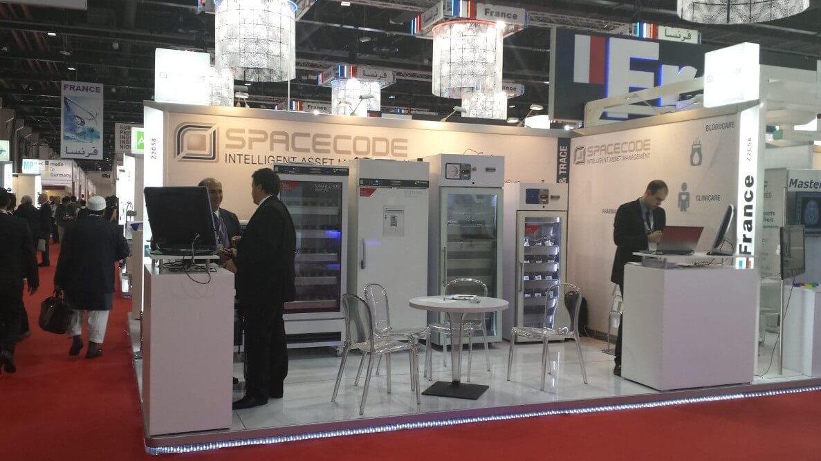 Spacecode Exhibiting at Arab Health 2014